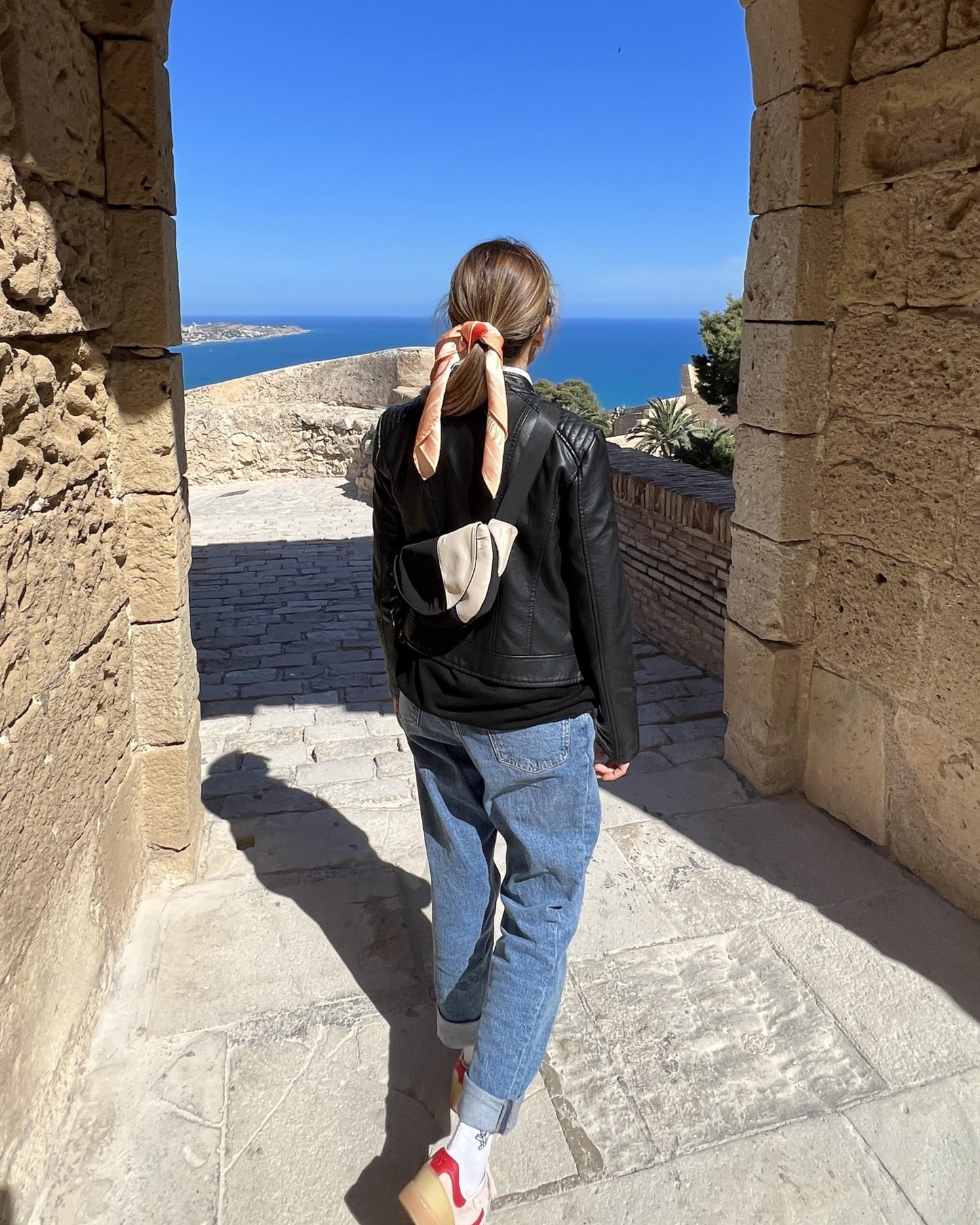 Mini Anna blanco y negro