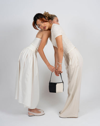 Bruna blanco y negro